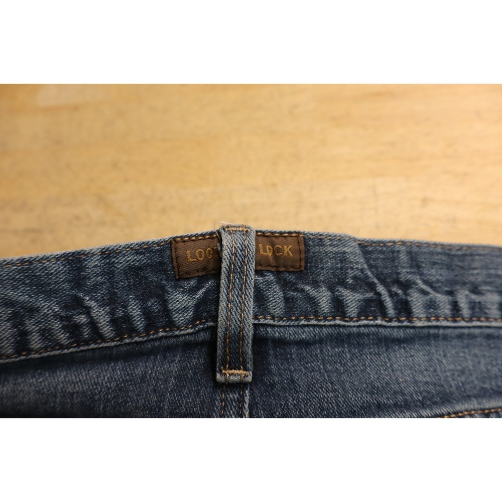 Mens Ariat M5 Straight Fit Leg Size 34x34 Cotton Denim Jeans Blue Workwear - Picture 7 of 11